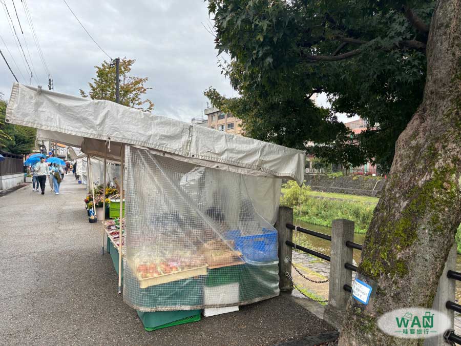 宮川朝市攤販
