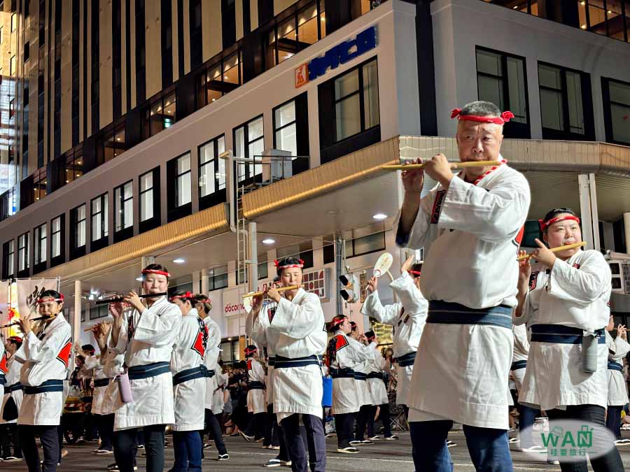 青森睡魔祭表演樂器