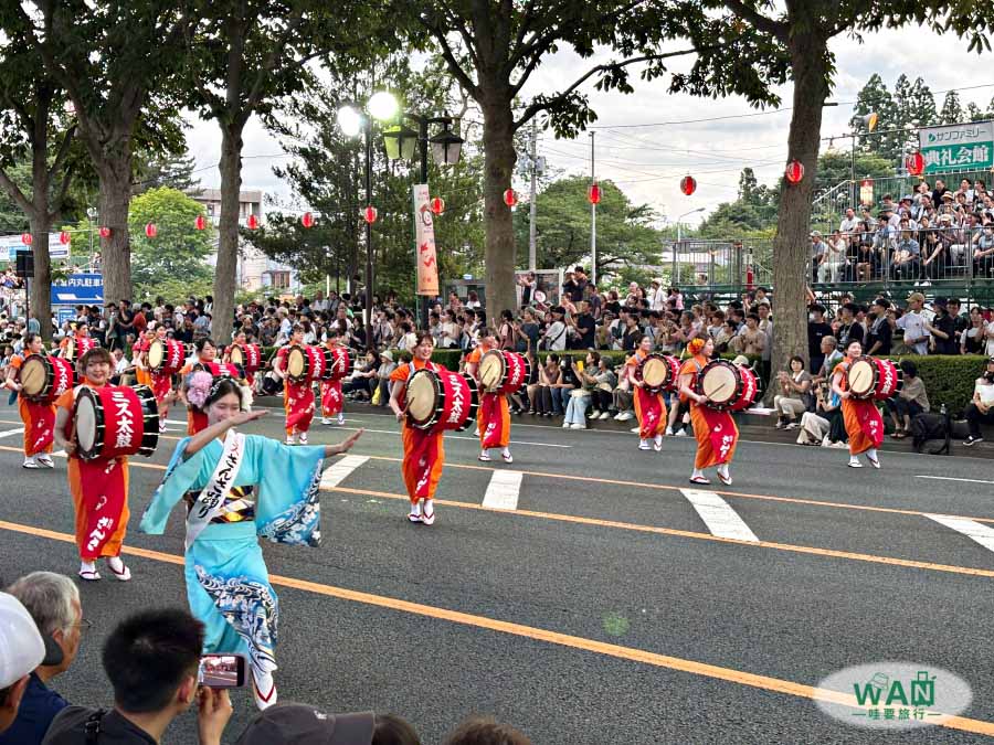 盛岡三颯舞太鼓遊行